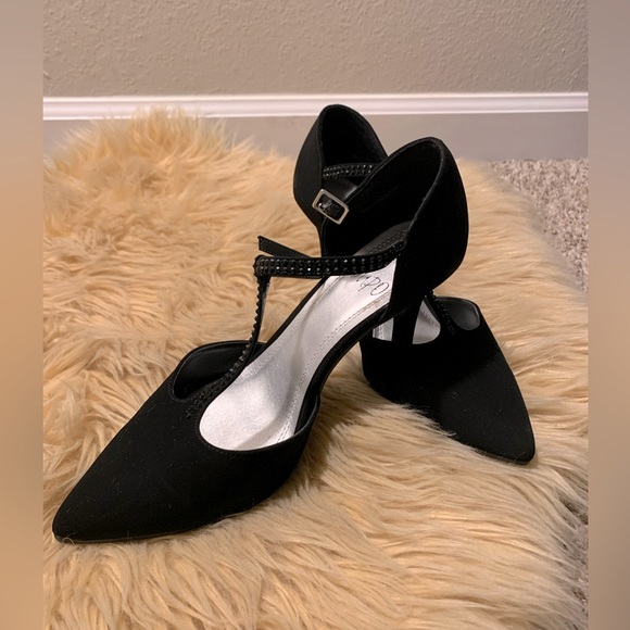 Impo Shoes Impo Suede High Heels Size 8 Color Black Poshmark